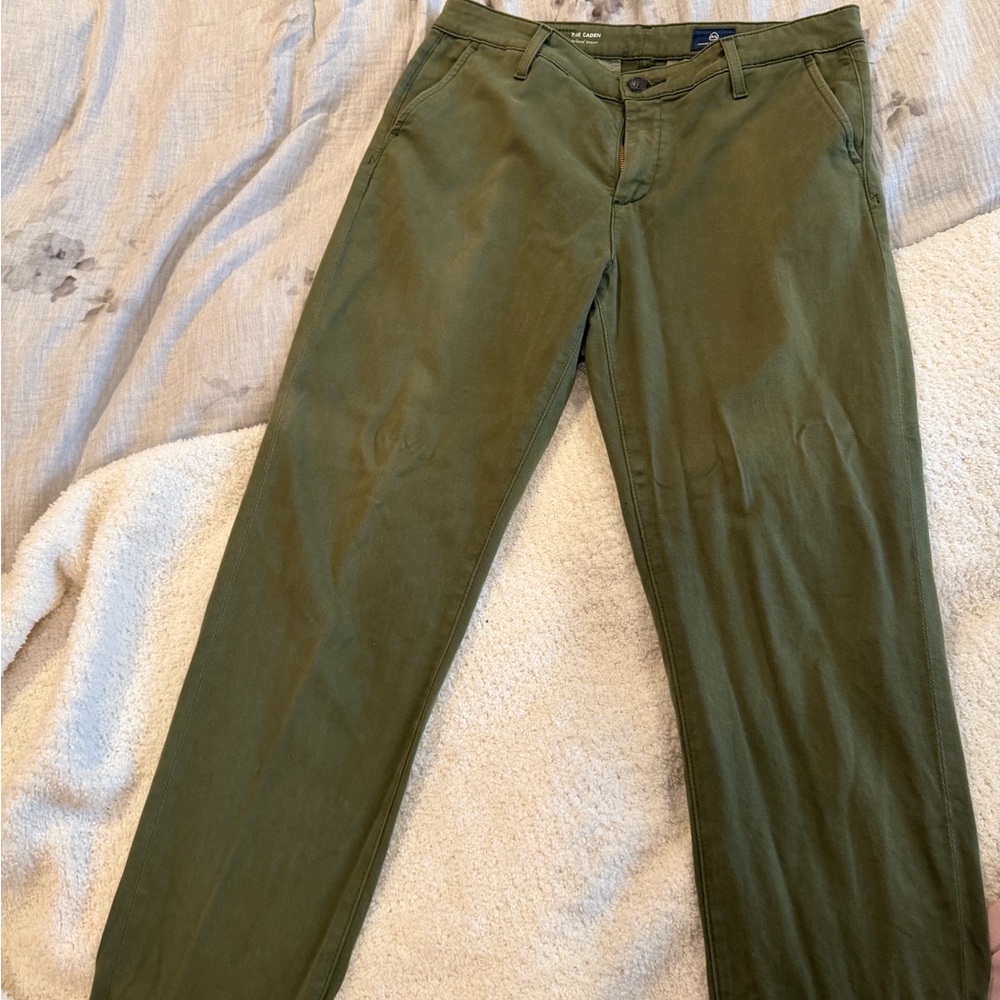 AG Adriano Goldschmied Men's Khaki Chinos